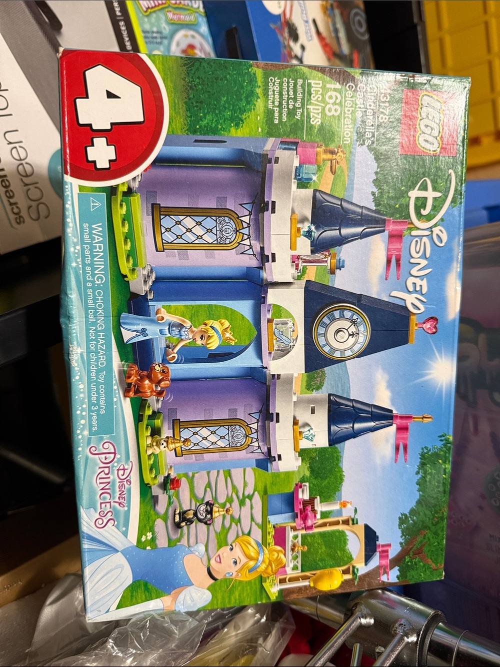 Disney Purple & Blue Princess Castle Building Set